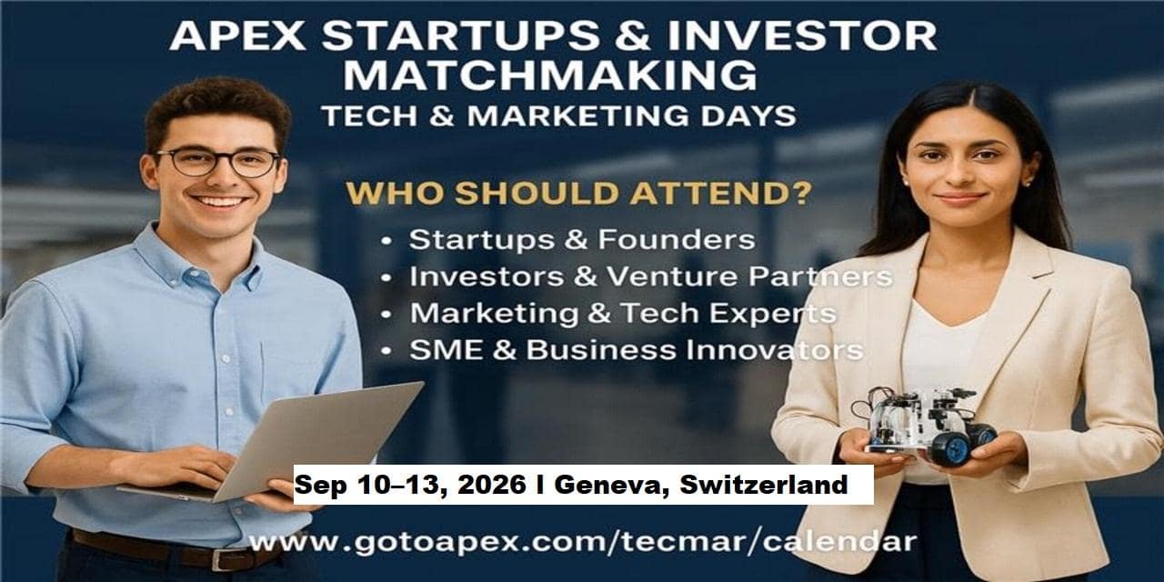 Apex Tech & Marketing Days | Apex Master Expos in Geneva, Switzerland