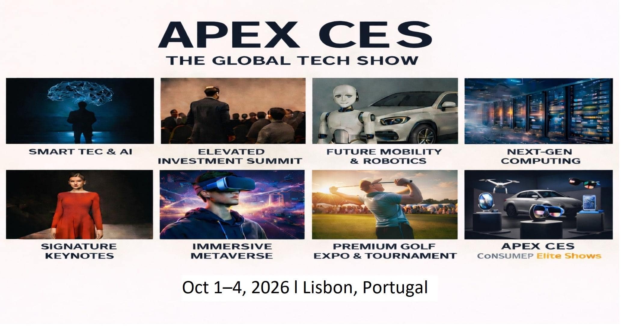 Apex CES l Consumer Elite Shows in Lisbon, Portugal