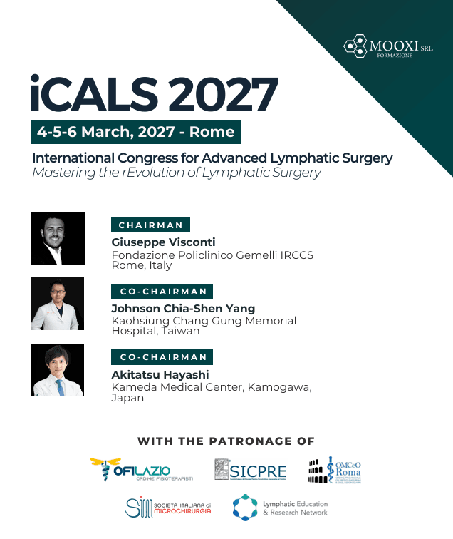 iCALS 2027 - International Congress for Advanced Lymphatic Surgery