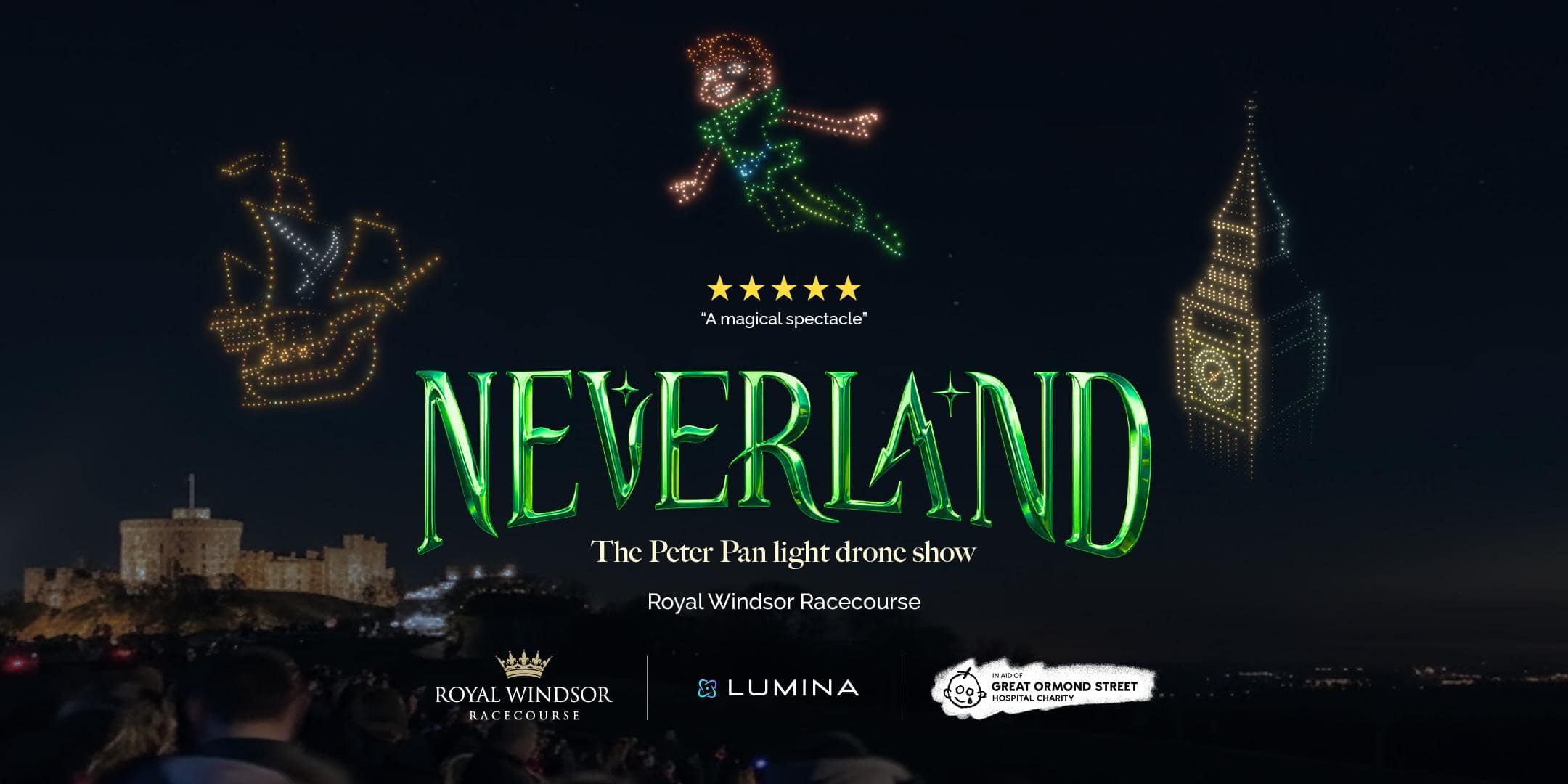 Neverland: The Peter Pan Drone Light Show