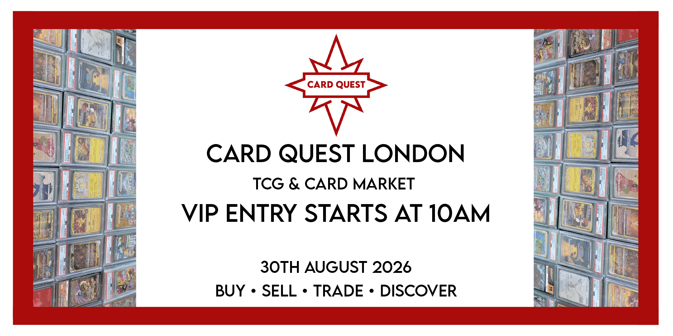 Card Quest London -Level 4- TCG & Card Market 30/08/26