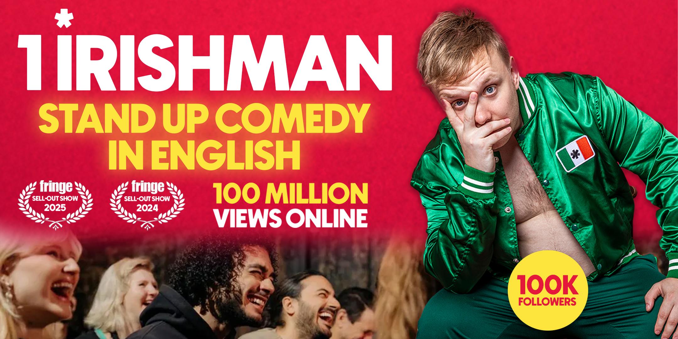 1 Irishman in Odense | A stand-up comedy show in English | 9PM