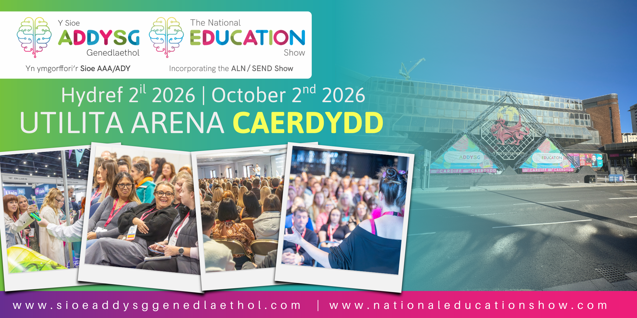 National Education Show - Utilita Arena Cardiff - 2nd October 2026