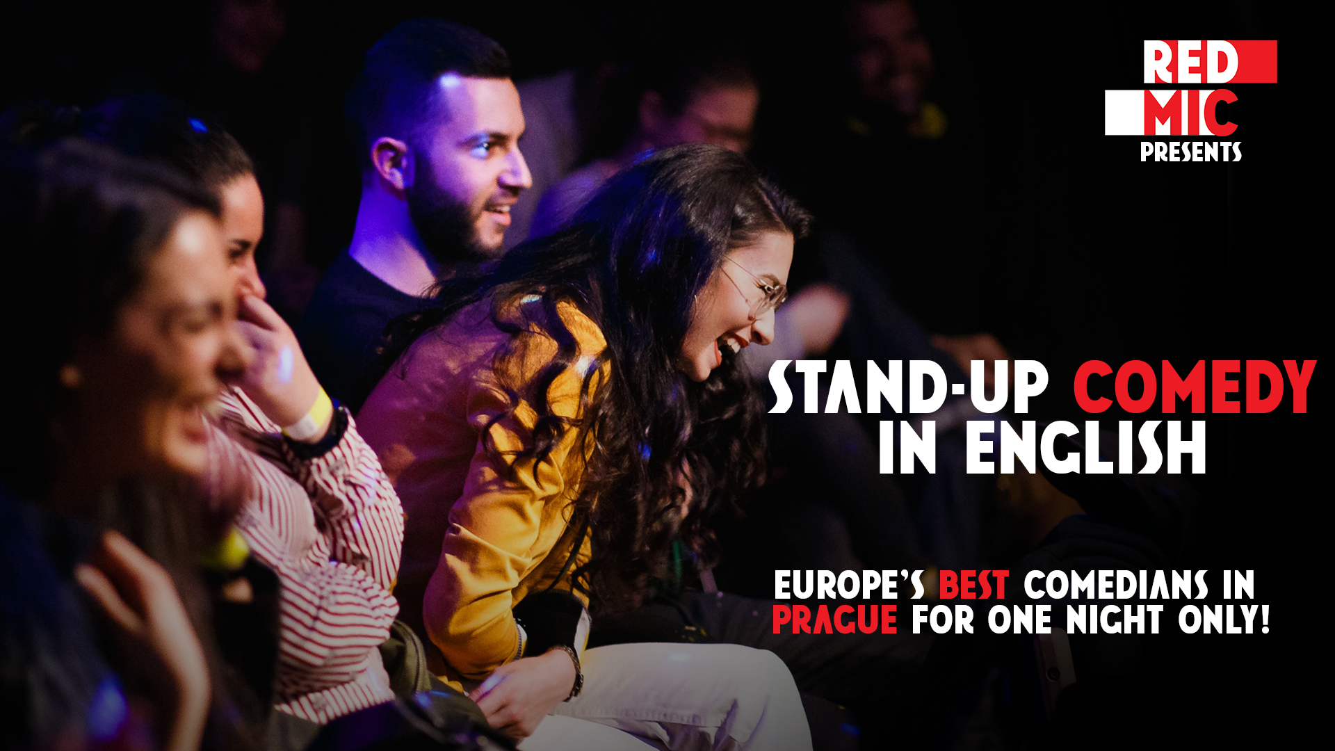 RED MIC • Prague • Stand up Comedy in English