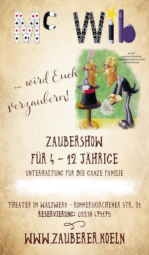 Familienzaubershow mit McWib