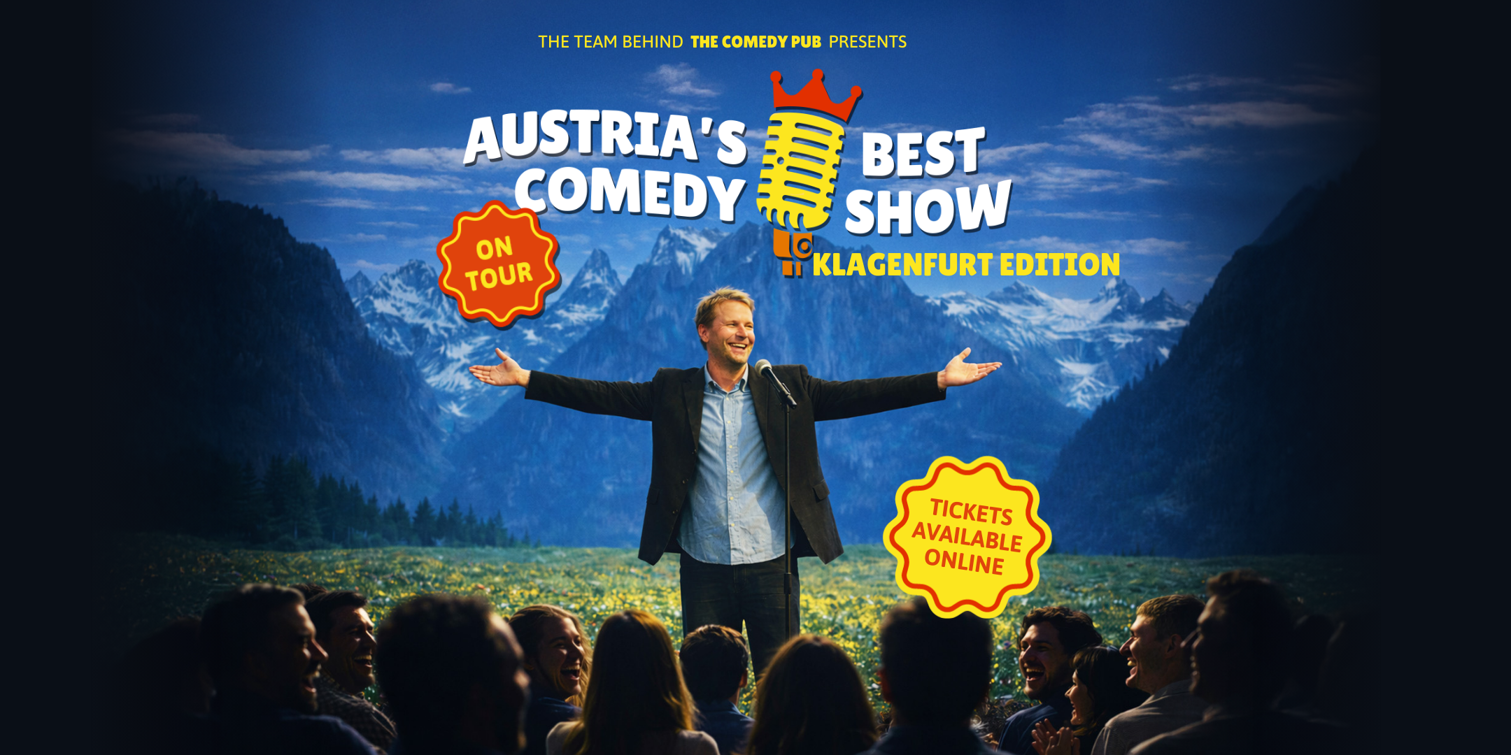 Austria’s Best Comedy Show – Klagenfurt Edition | English Stand-Up Comedy