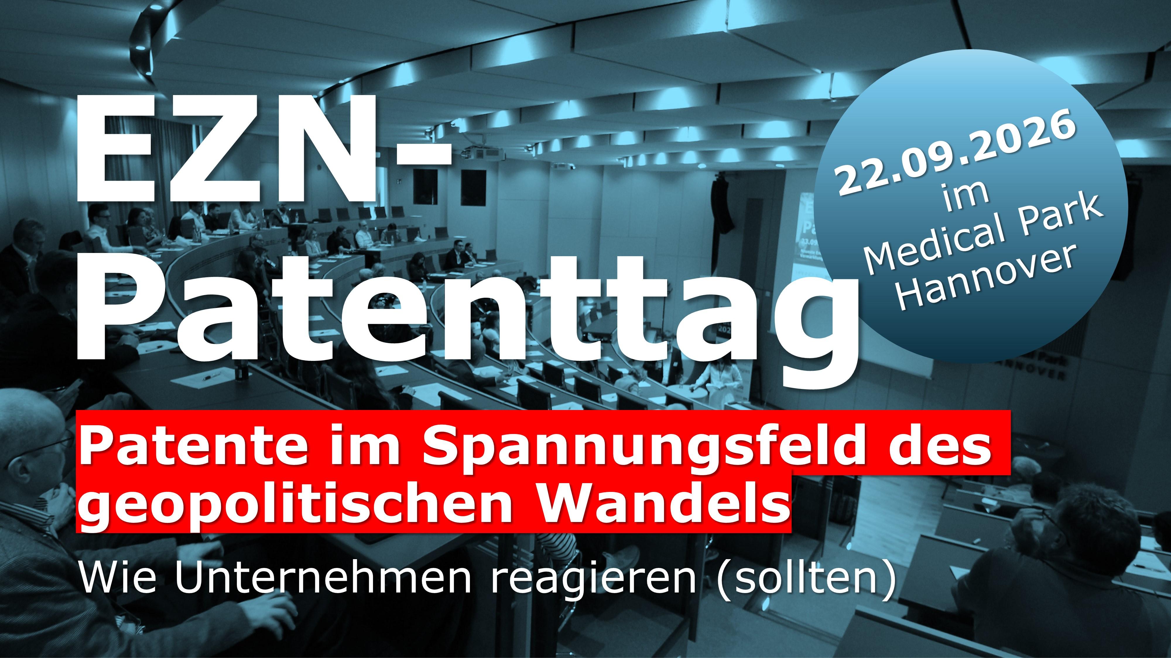 EZN-Patenttag 2026