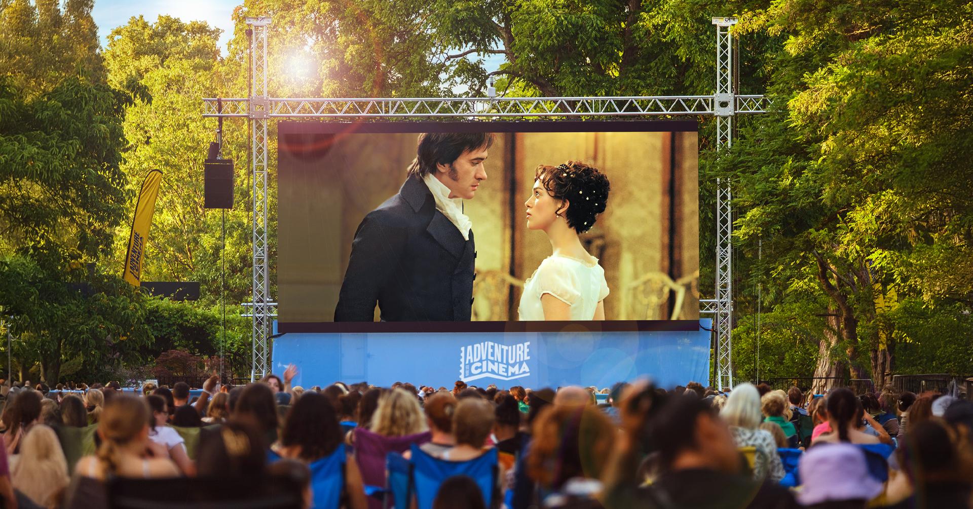 Pride and Prejudice Outdoor Cinema at Anglesey Abbey