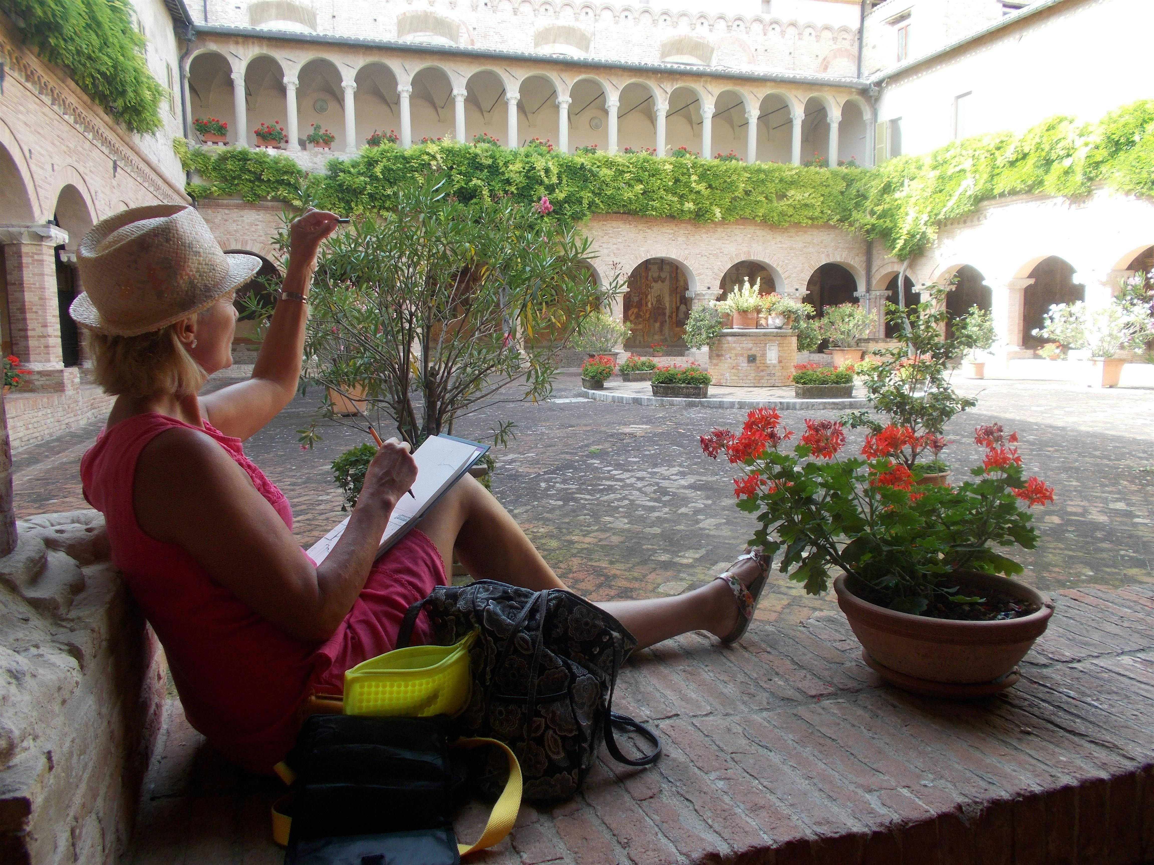Drawing Holiday, 1 week, Italy, September