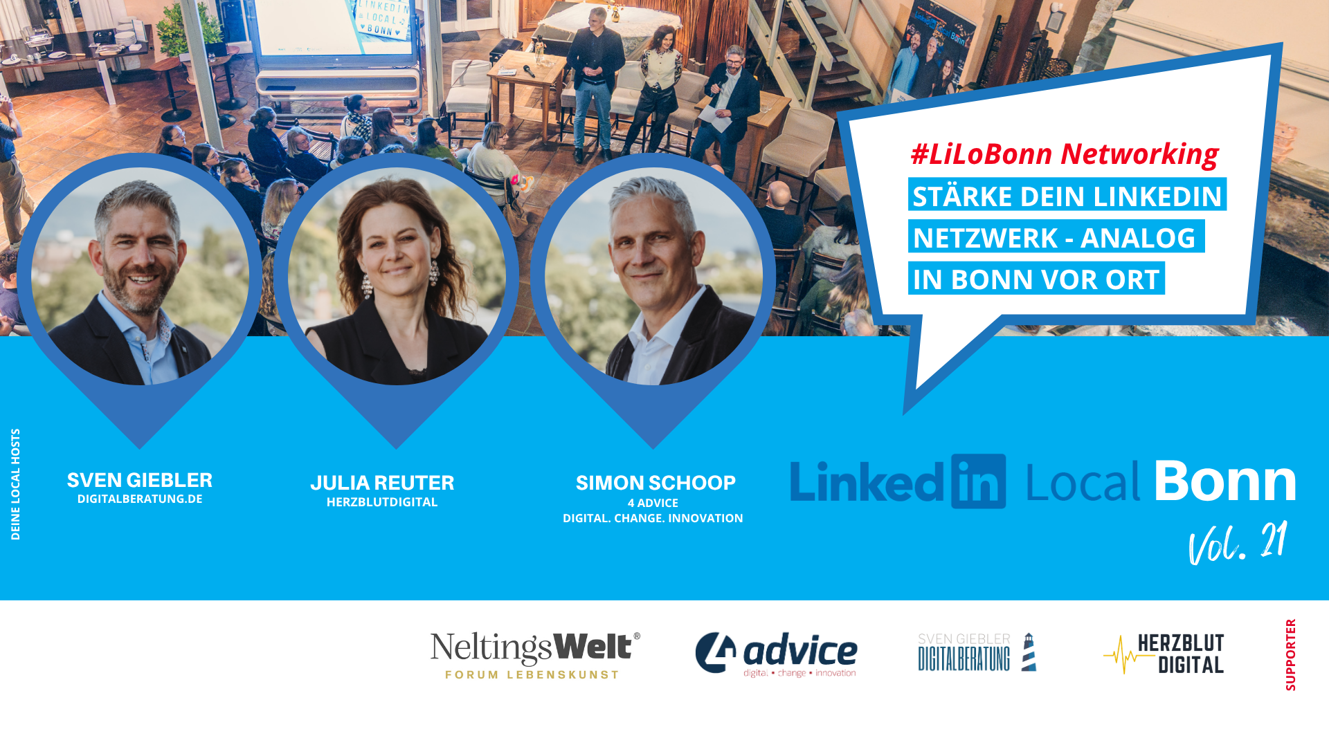 LinkedIn Local Bonn - #LiLoBonn Vol. 21