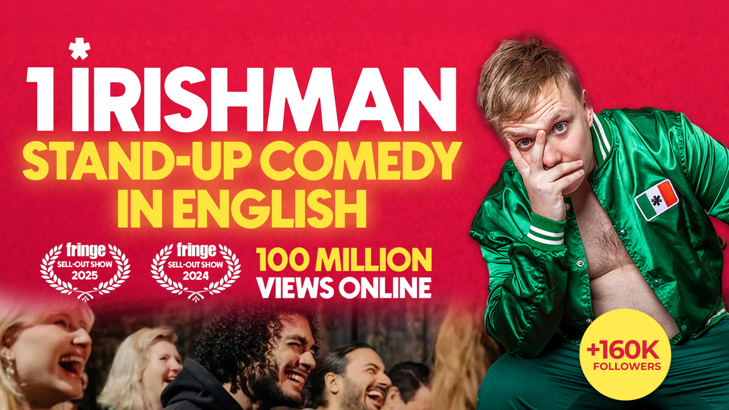 1 Irishman in Gothenburg | A stand-up comedy show in English | 8PM
