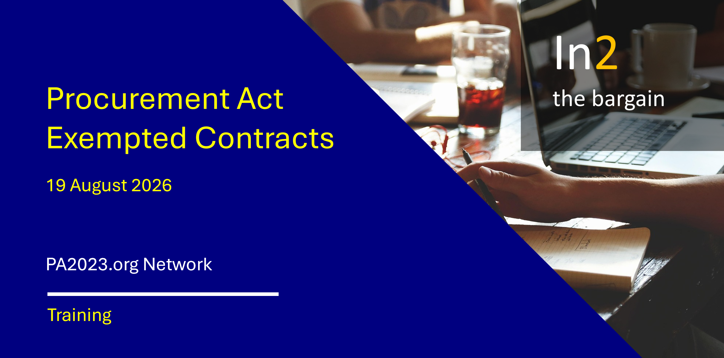 PA2023.org bite size training - Exempted Contracts