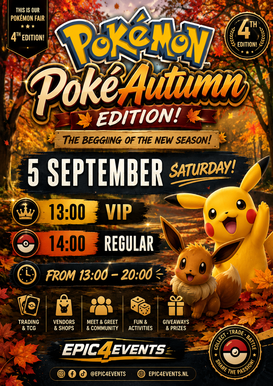 PokéAutumn Edition’  4th edition