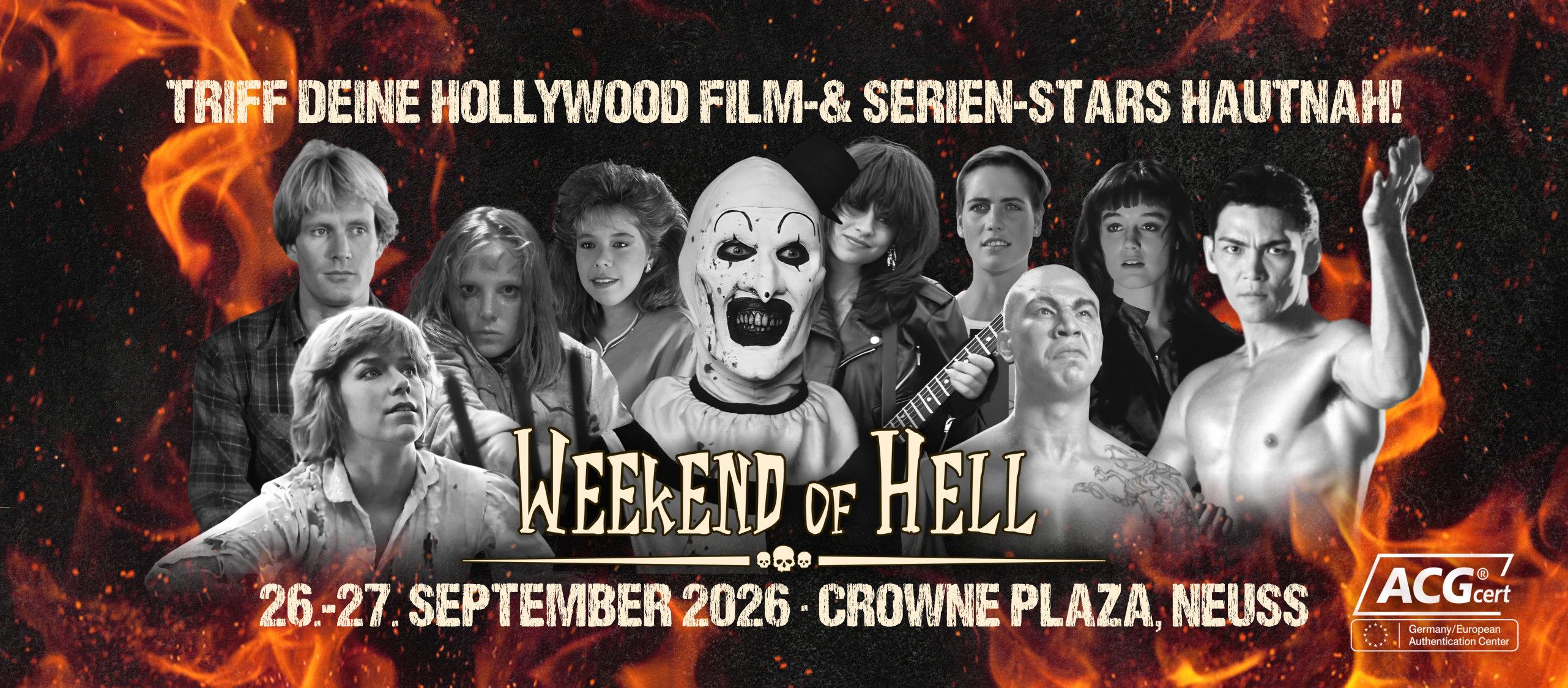 Weekend of Hell 2026 - Eintrittstickets + Extras