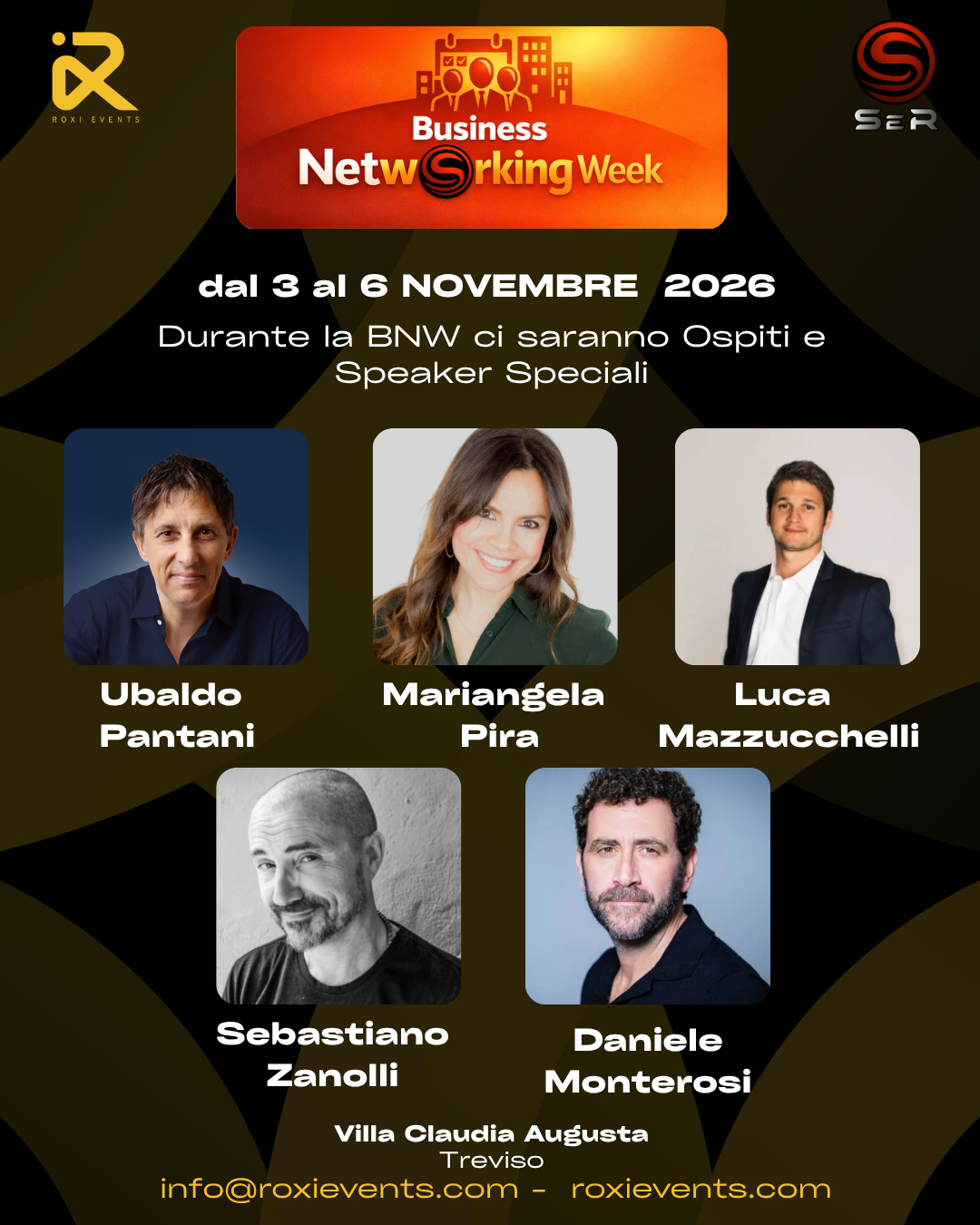 Serata di Formazione Motivazionale + Ospiti e Speaker