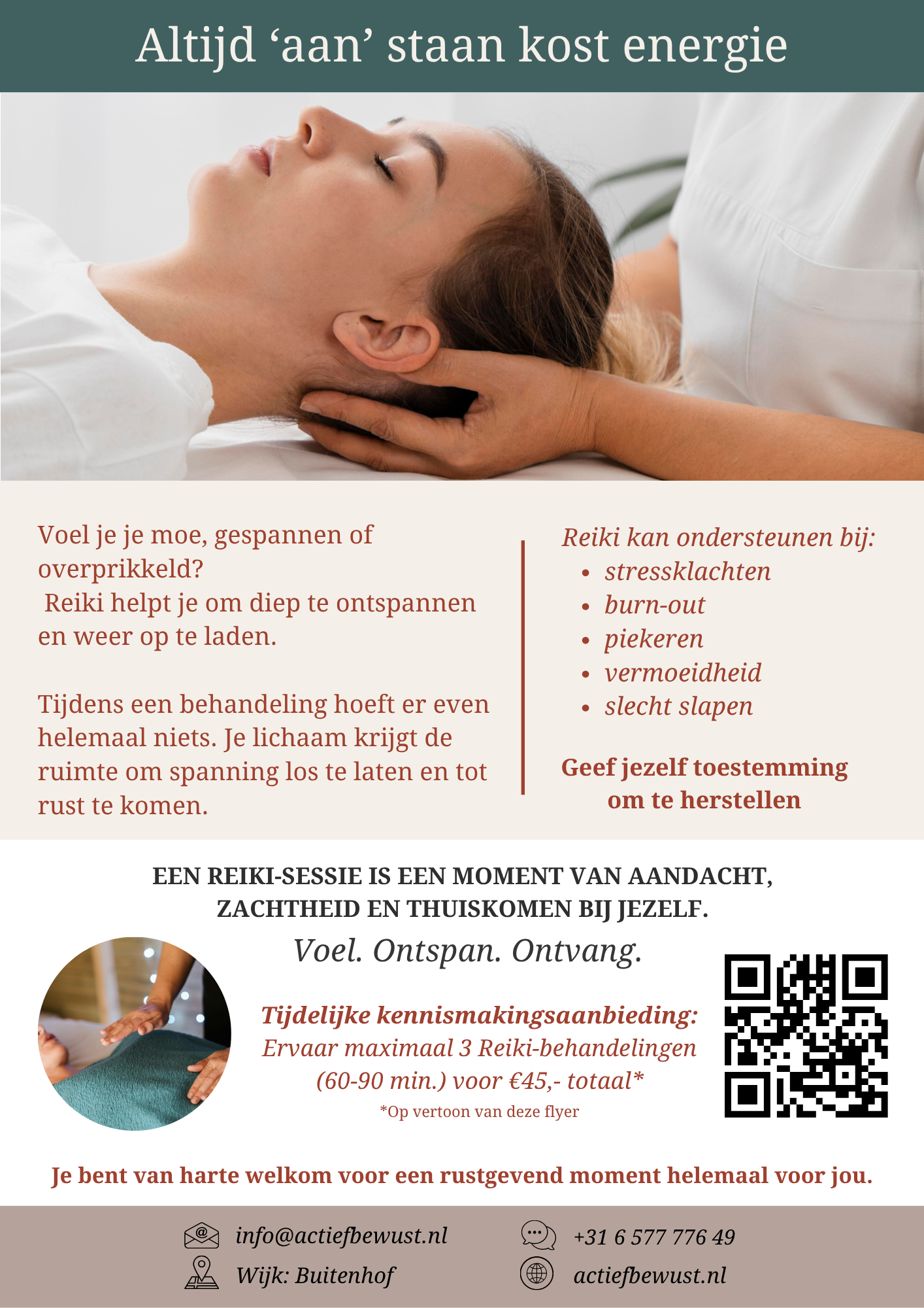 Reiki behandeling