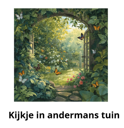 Kijkje  in Andermans Tuin