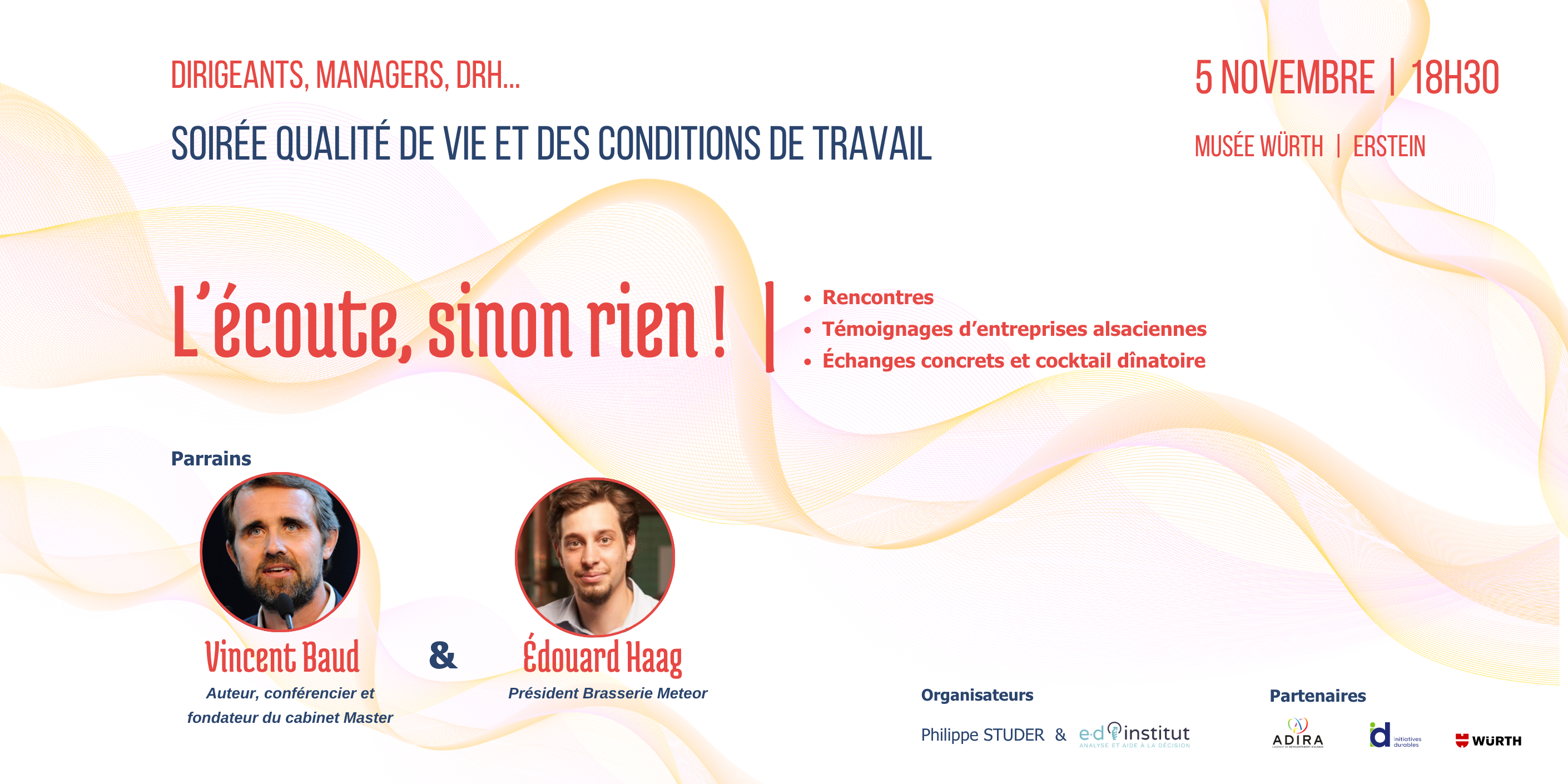 Soirée " L'écoute, sinon rien ! "