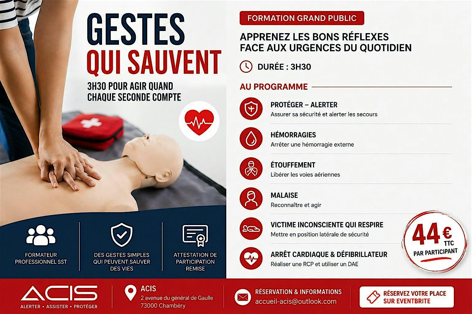 Les gestes qui sauvent