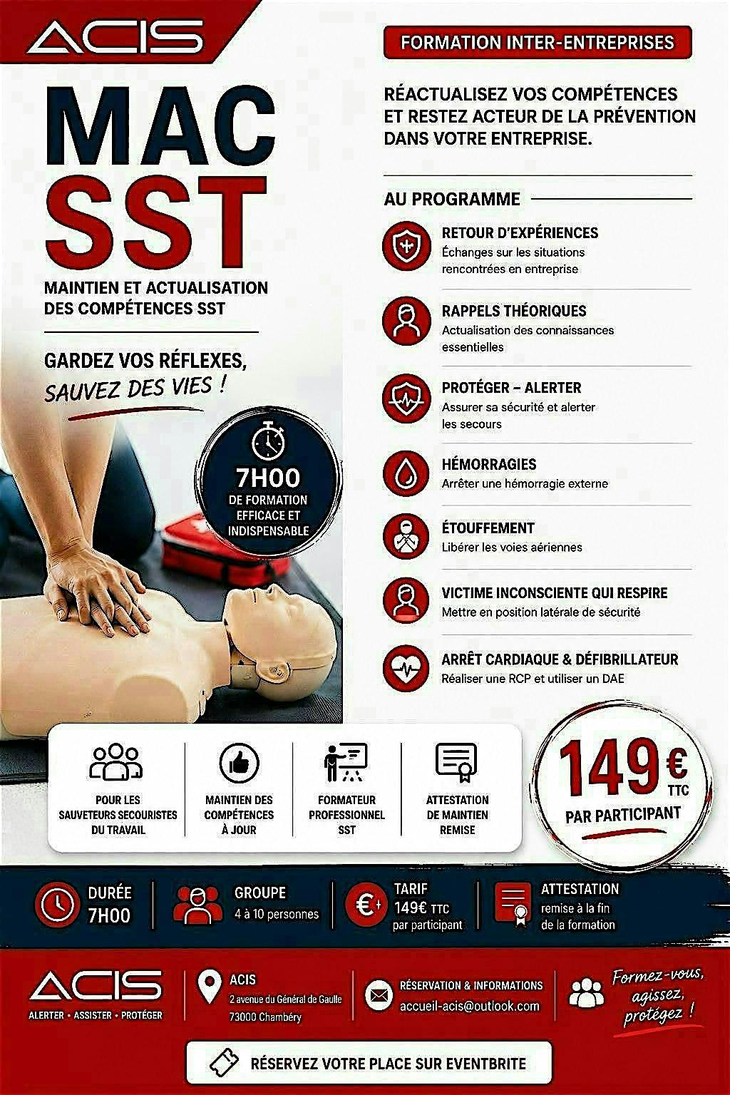 Mise à Jour des Compétences SST