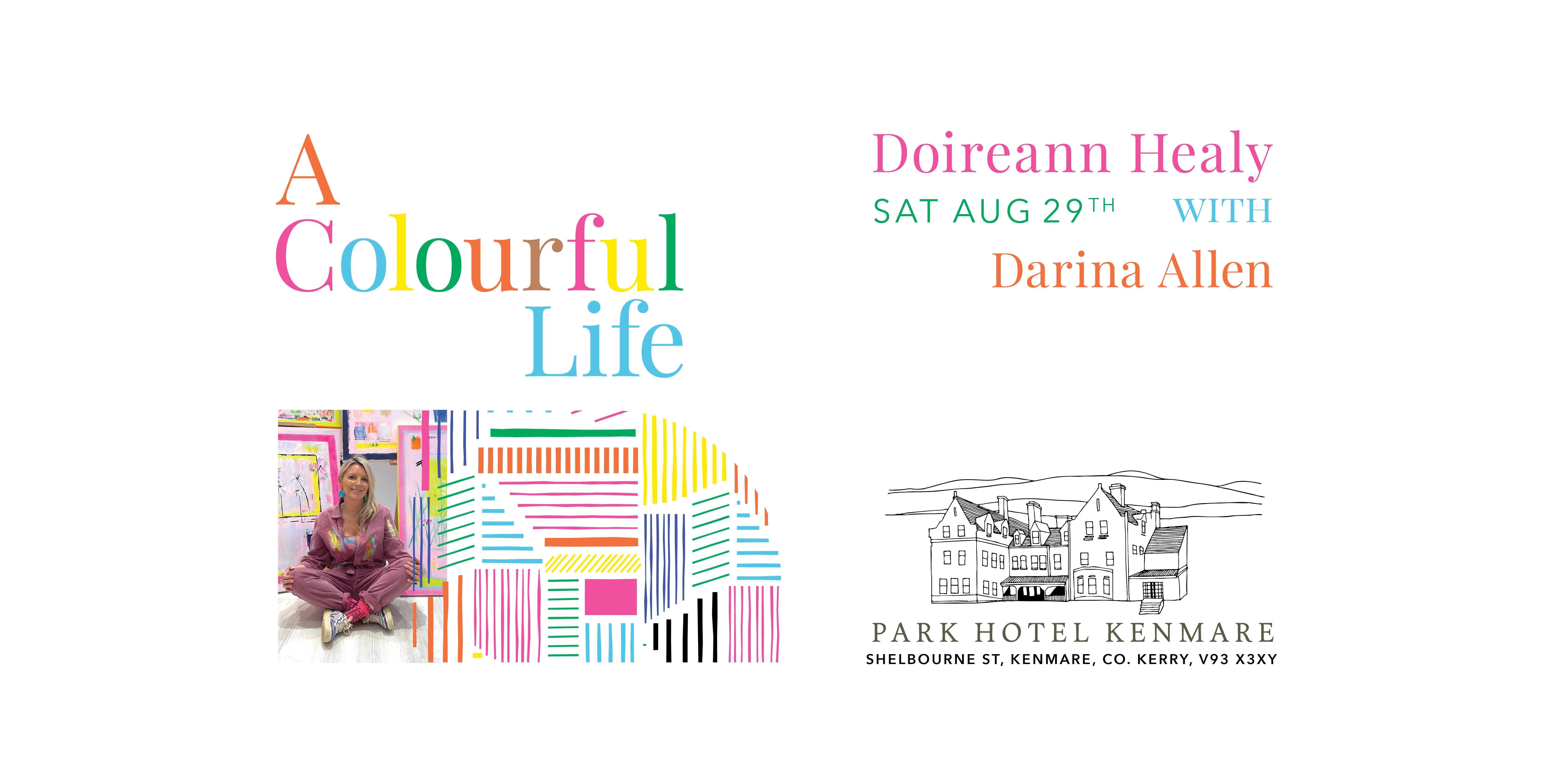 A Colourful Life: Doireann Healy in conversation with Darina Allen