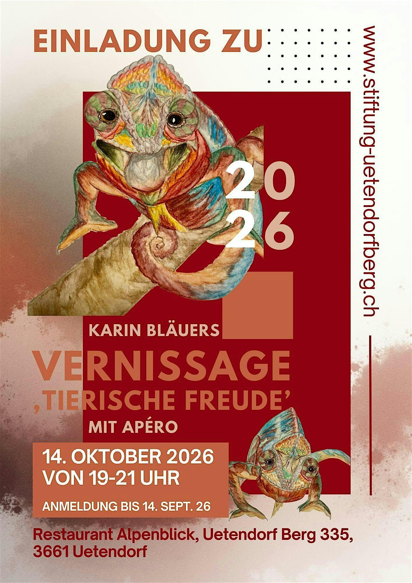 VERNISSAGE ,Tierische Freude‘