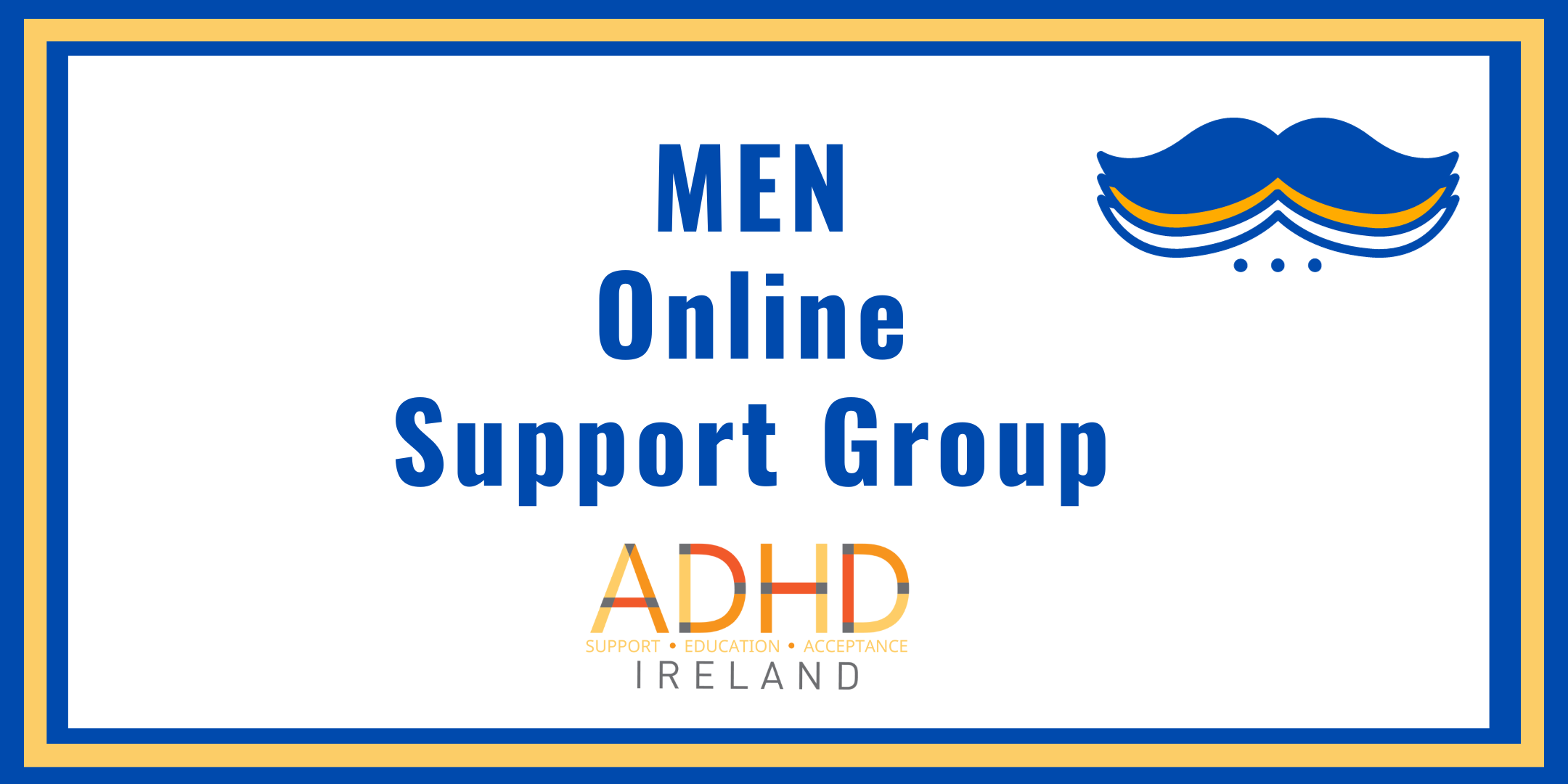 Men's ADHD Online Support Group