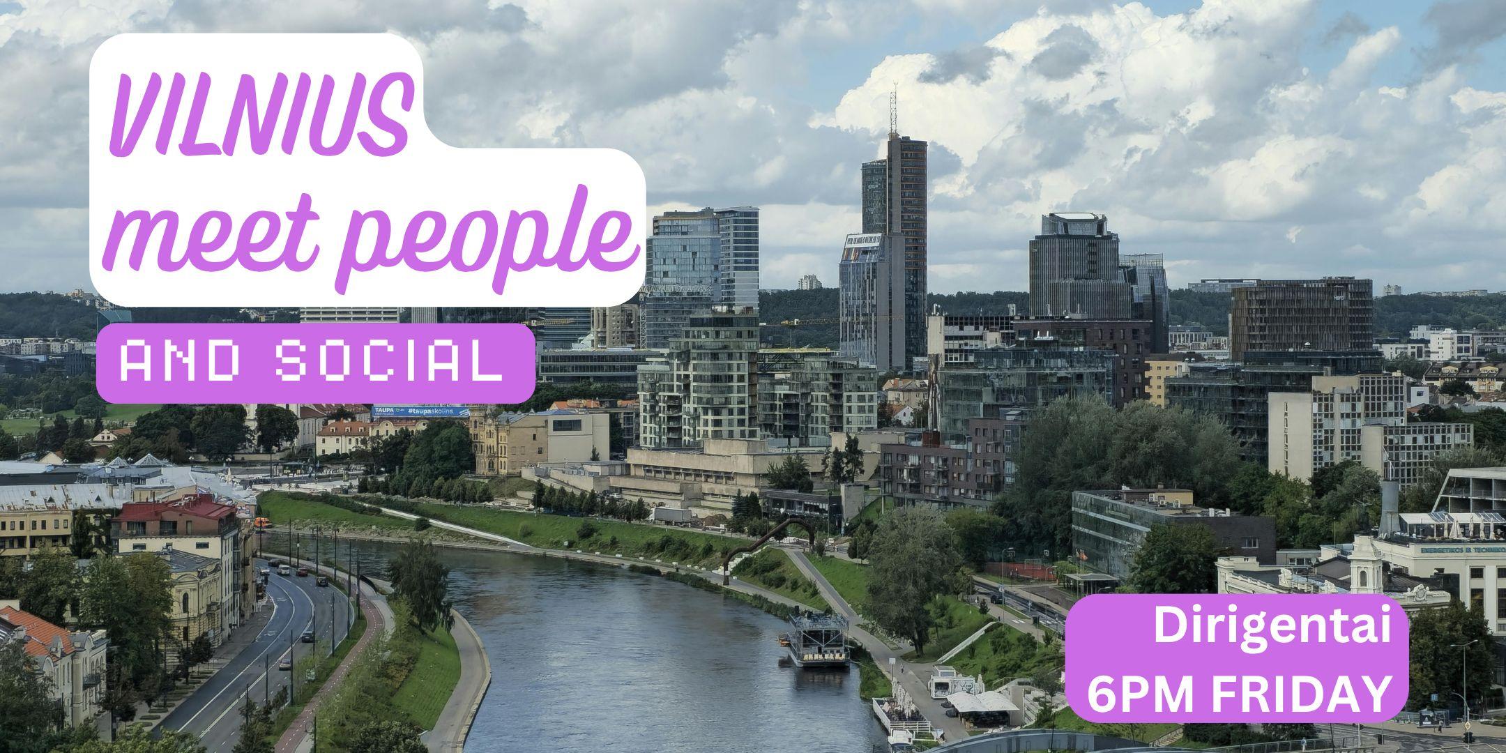 Vilnius Social and Language Exchange (Make New Friends) ✨