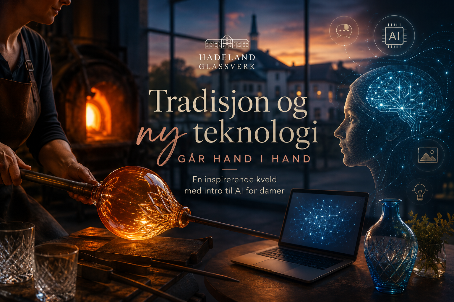 Avlyst    AI - en inspirerende kveld for damer som vil forstå KI
