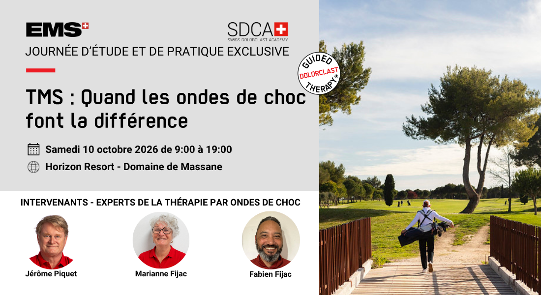 Journée d'étude Swiss DolorClast® Academy