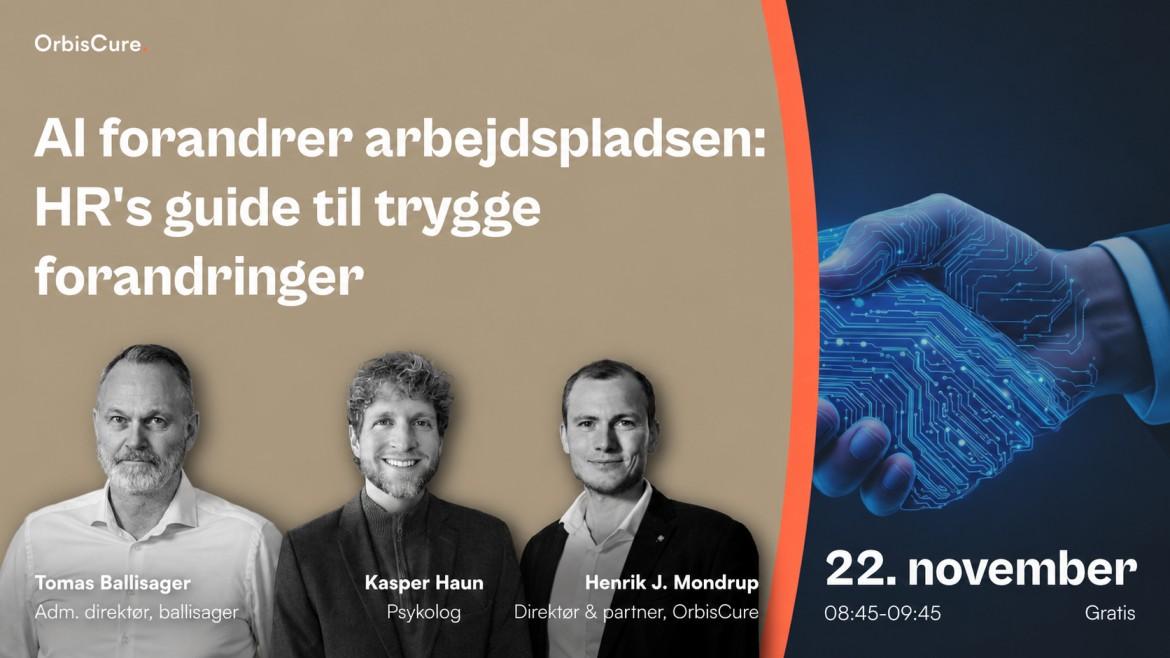 AI forandrer arbejdspladsen – HR's guide til trygge forandringer