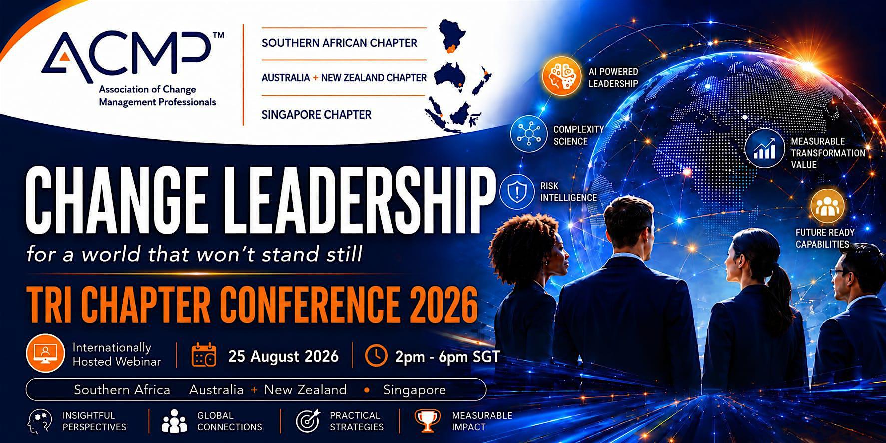 ACMP online Conference : Change Leadership  -  25th August 2026