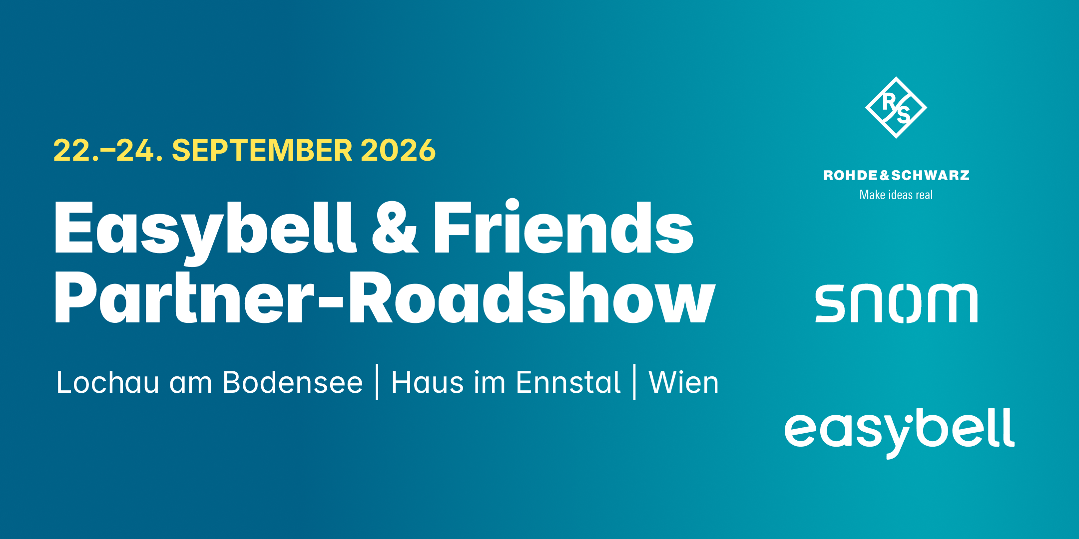 Easybell & Friends Partner-Roadshow 2026