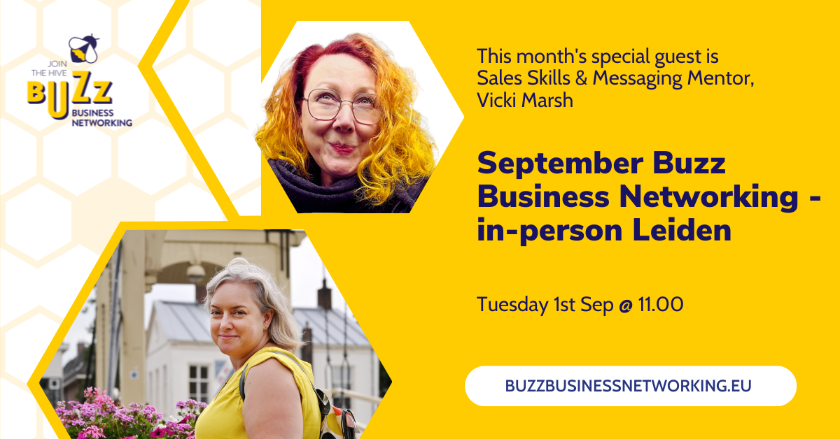 Sep 2026 Buzz Networking Leiden w/ Vicki Marsh: Sales conversations