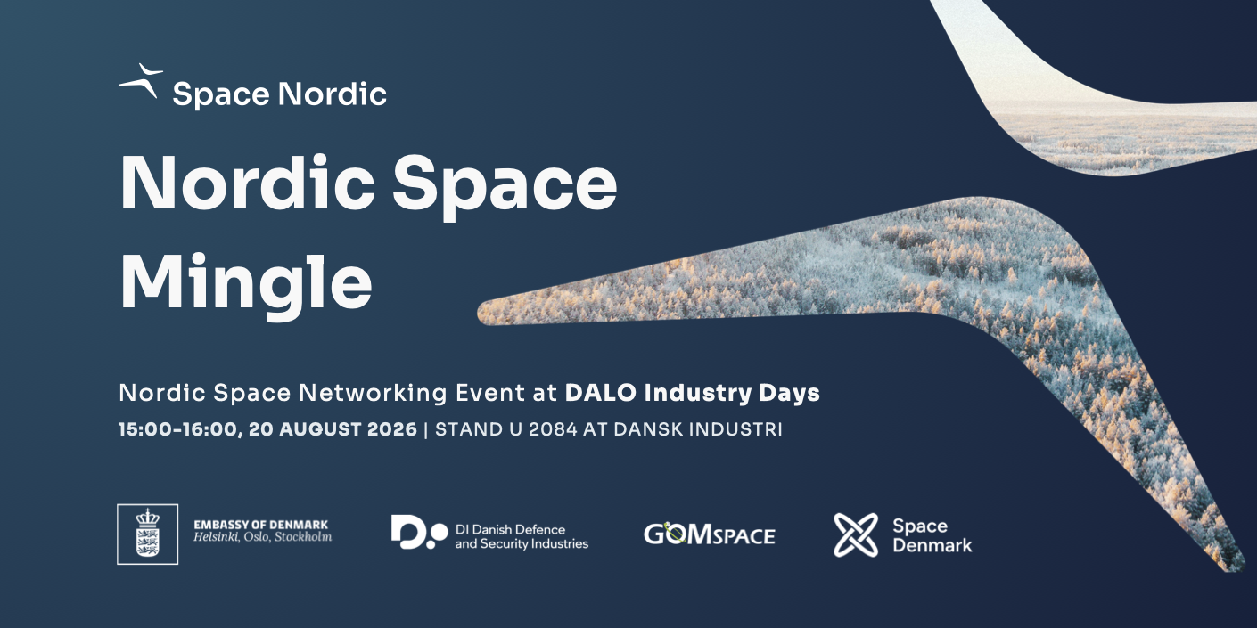 Nordic Space Mingle at DALO Industry Days