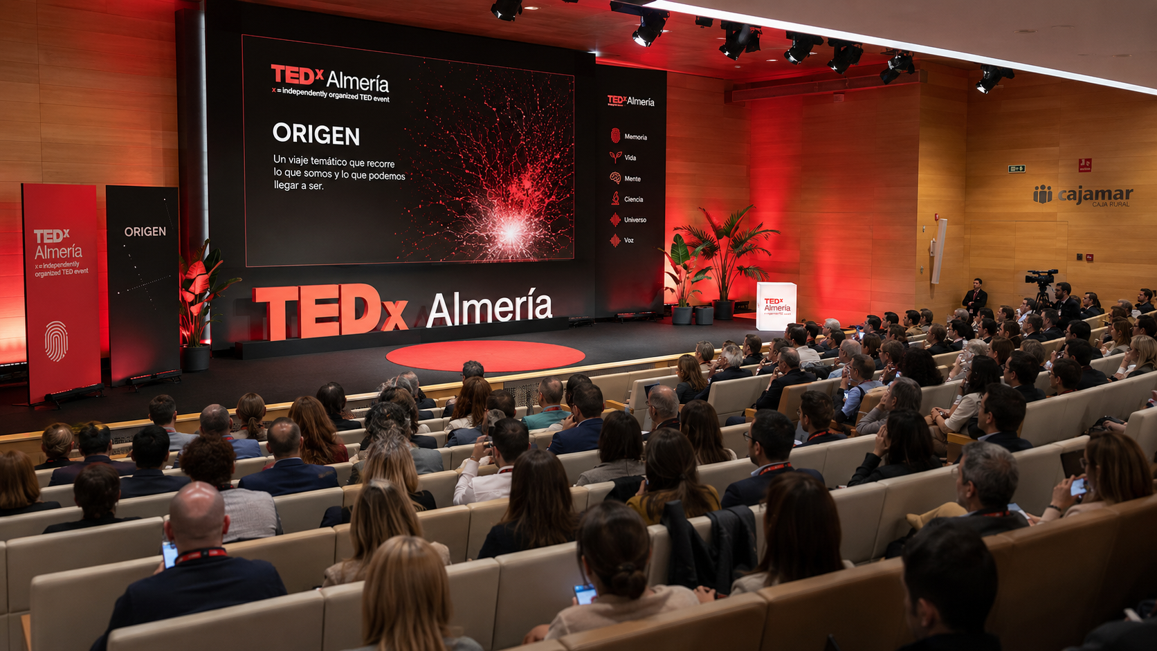 TEDxAlmería 2026 · ORIGEN