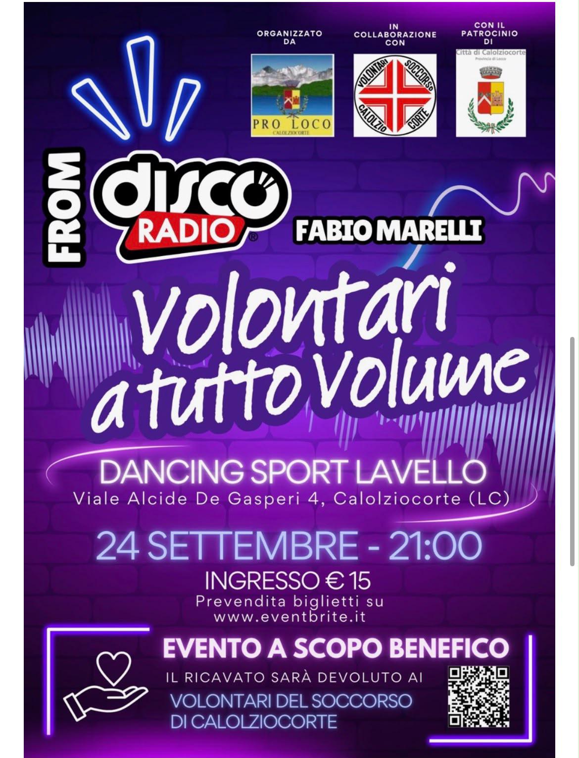 VOLONTARI A TUTTO VOLUME