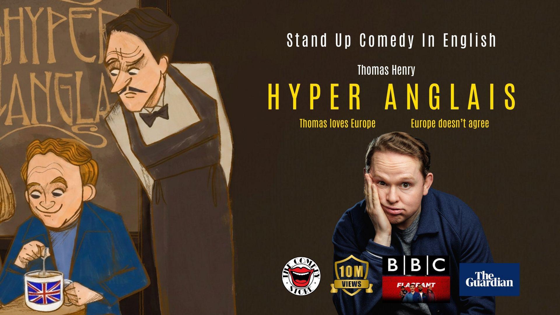 ENGLISH COMEDY AARHUS  - Thomas Henry: Hyper Anglais