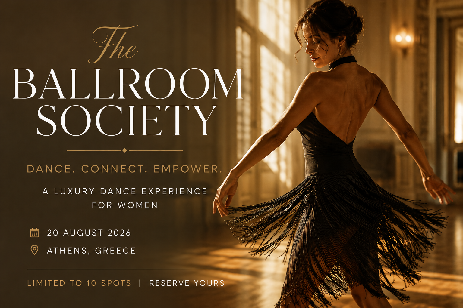 The First Dance | A Ballroom Experience in Athens