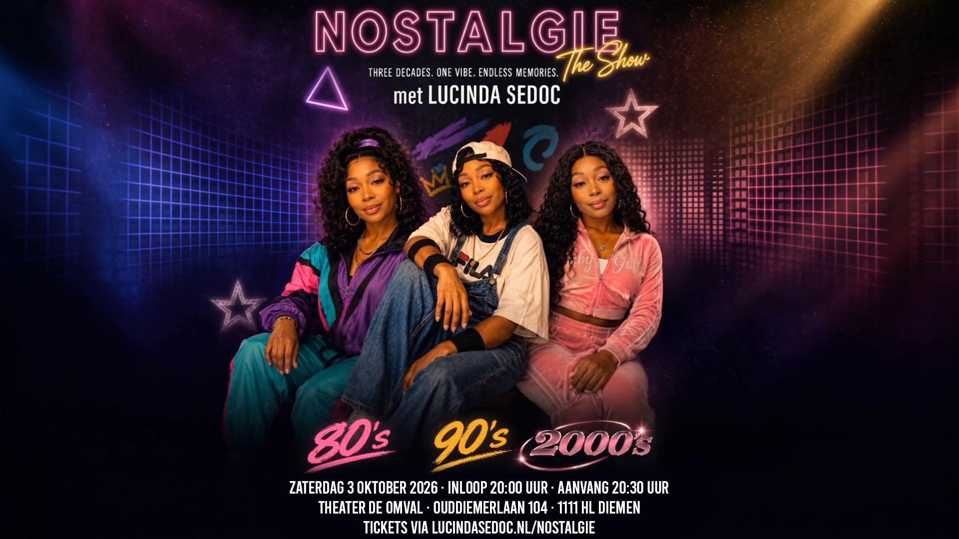 Nostalgie The Show met Lucinda Sedoc
