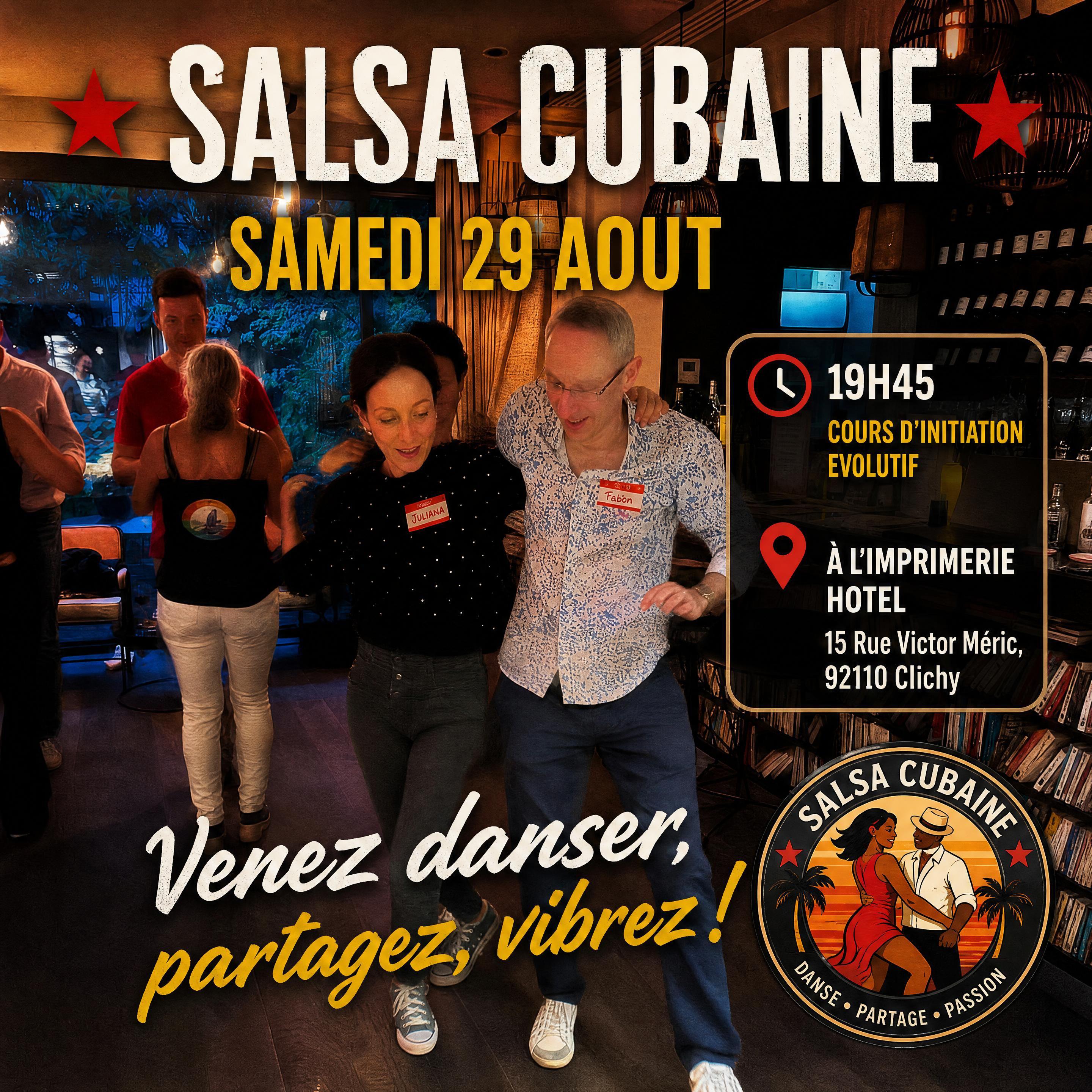 Salsa cubaine (initiation) entre célibataires