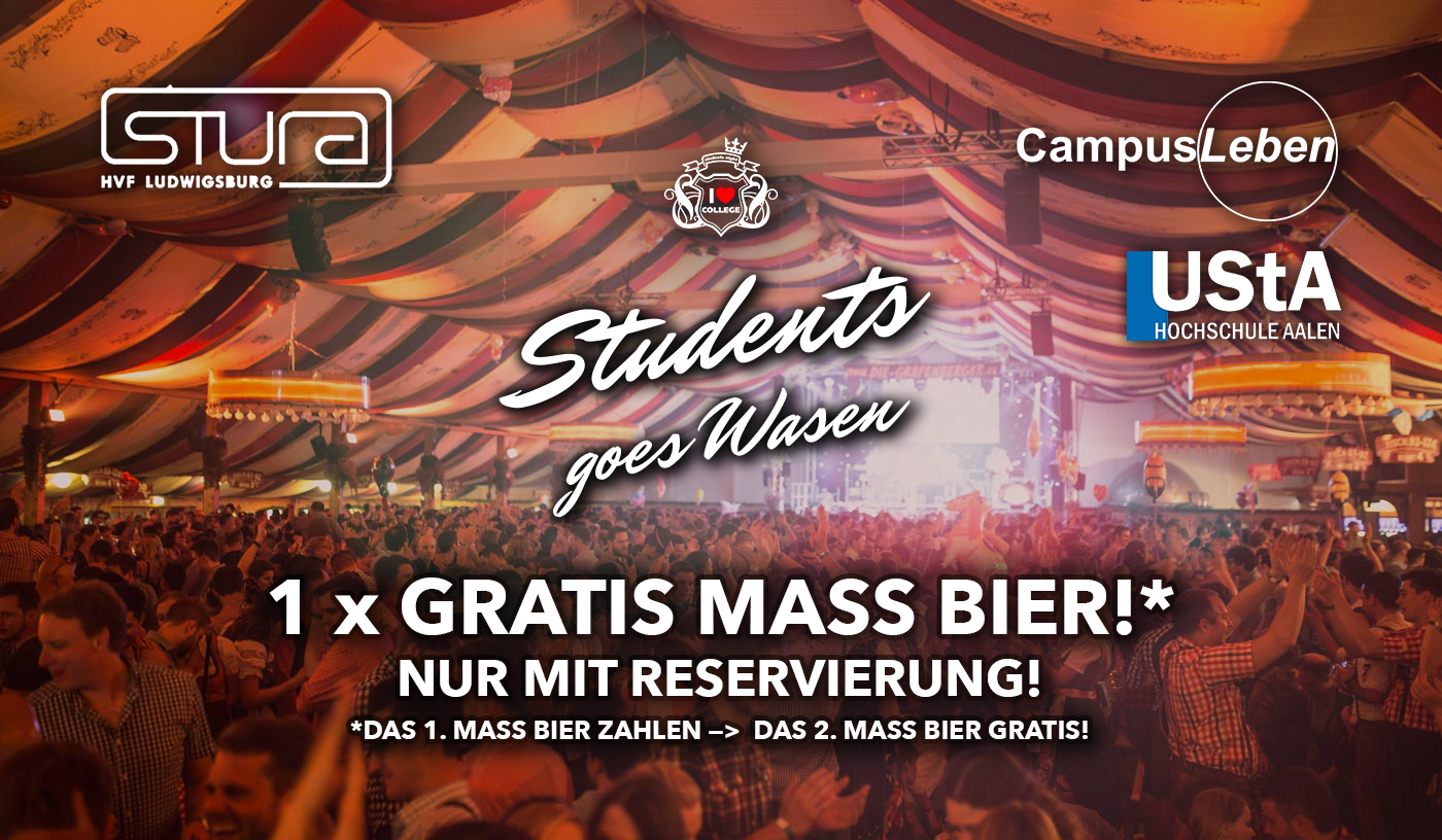 Students goes Wasen - So. 27.09.26 @ Wasenwirt