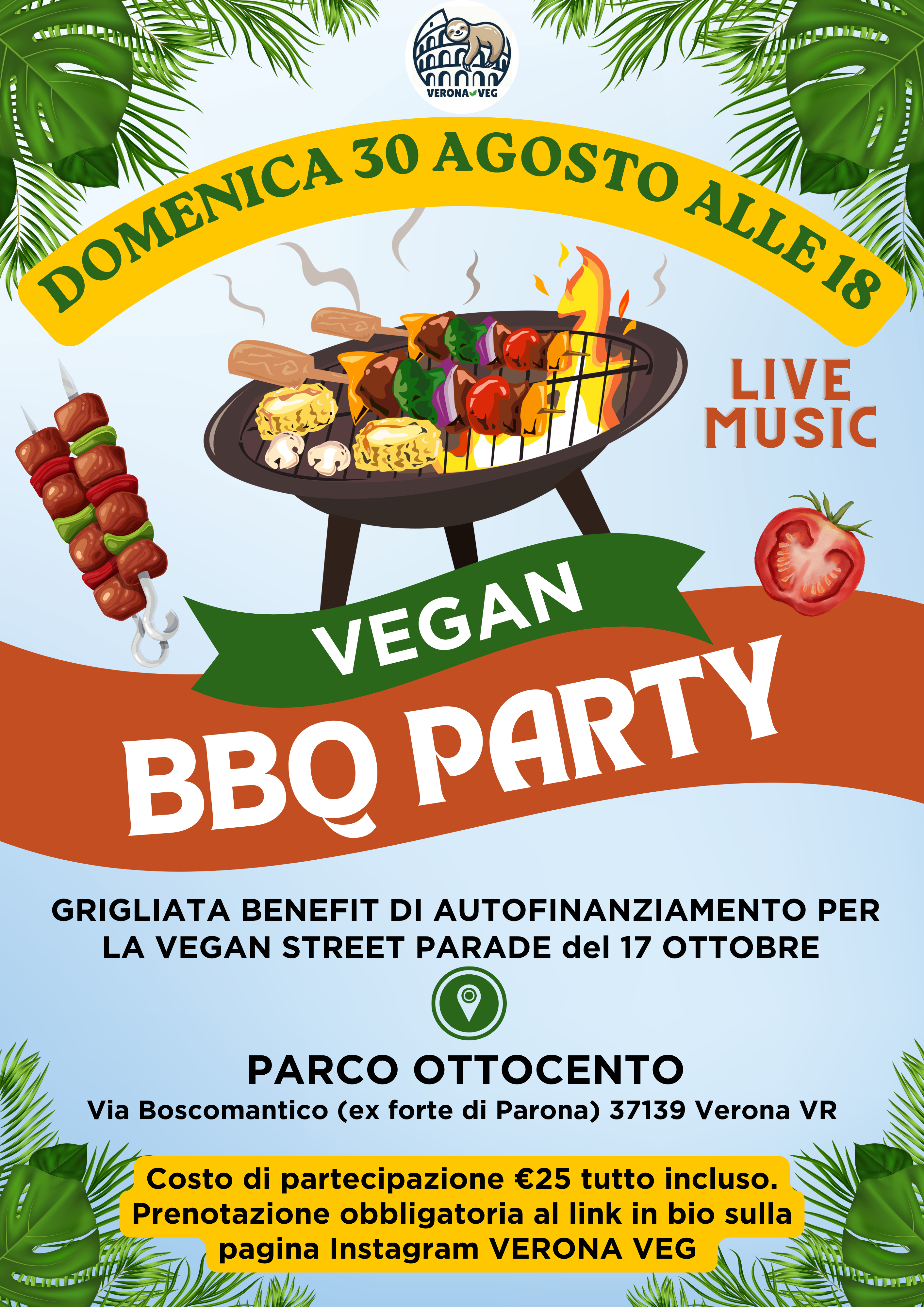 BENEFIT VEGAN BBQ PARTY