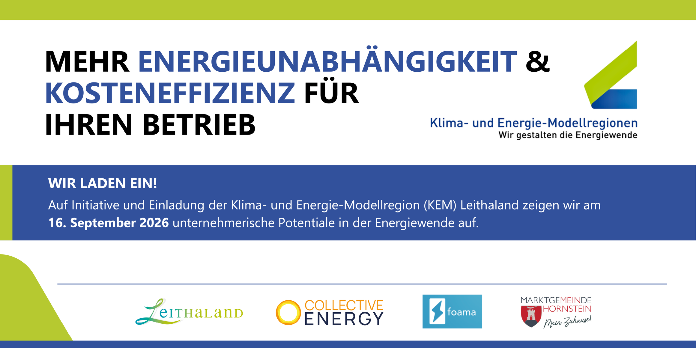 Mehr Energieunabhängigkeit und Kosteneffizienz für Ihren Betrieb
