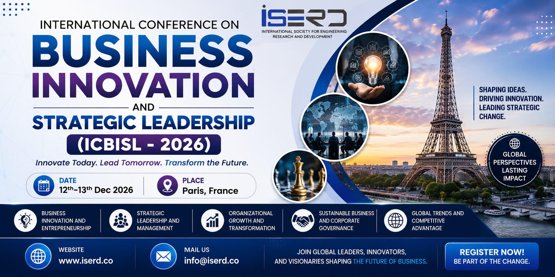 International Conference on Business Innovation and Strategic Leadership
