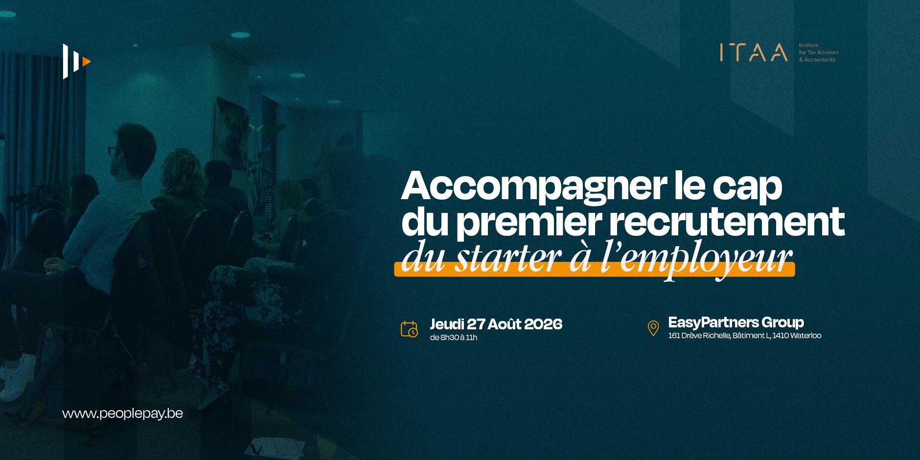 Du starter à l'employeur : accompagner le cap du premier recrutement