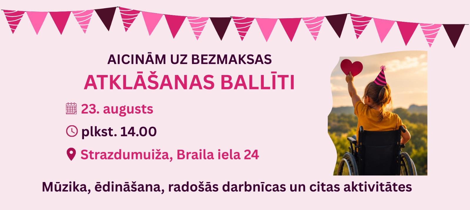 Projekta Bērnu drosmes ceļš pasākums