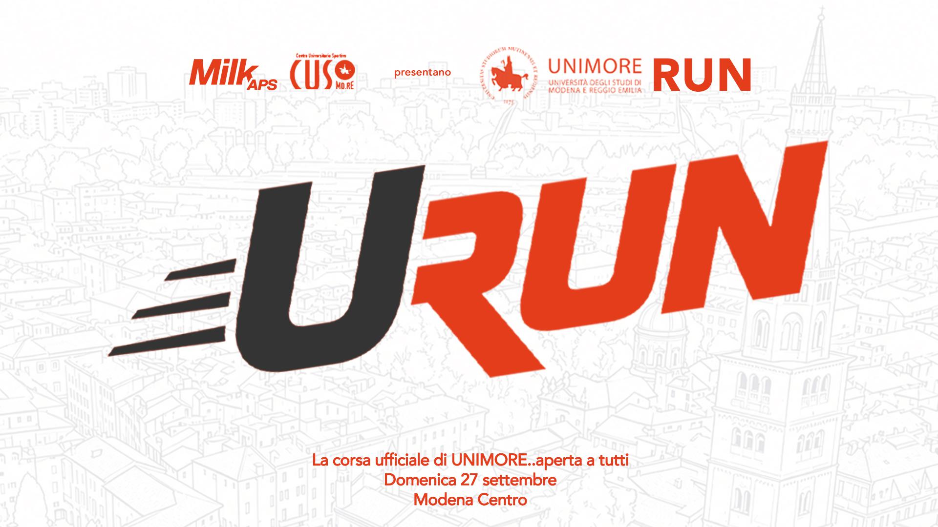 U-RUN by Milk aps - CUS MoRe - UNIMORE