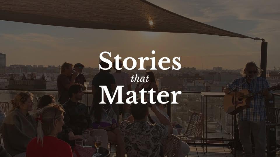 Deep Conversations Over Coffee: Stories That Matter (Saturdays). Ruzafa.