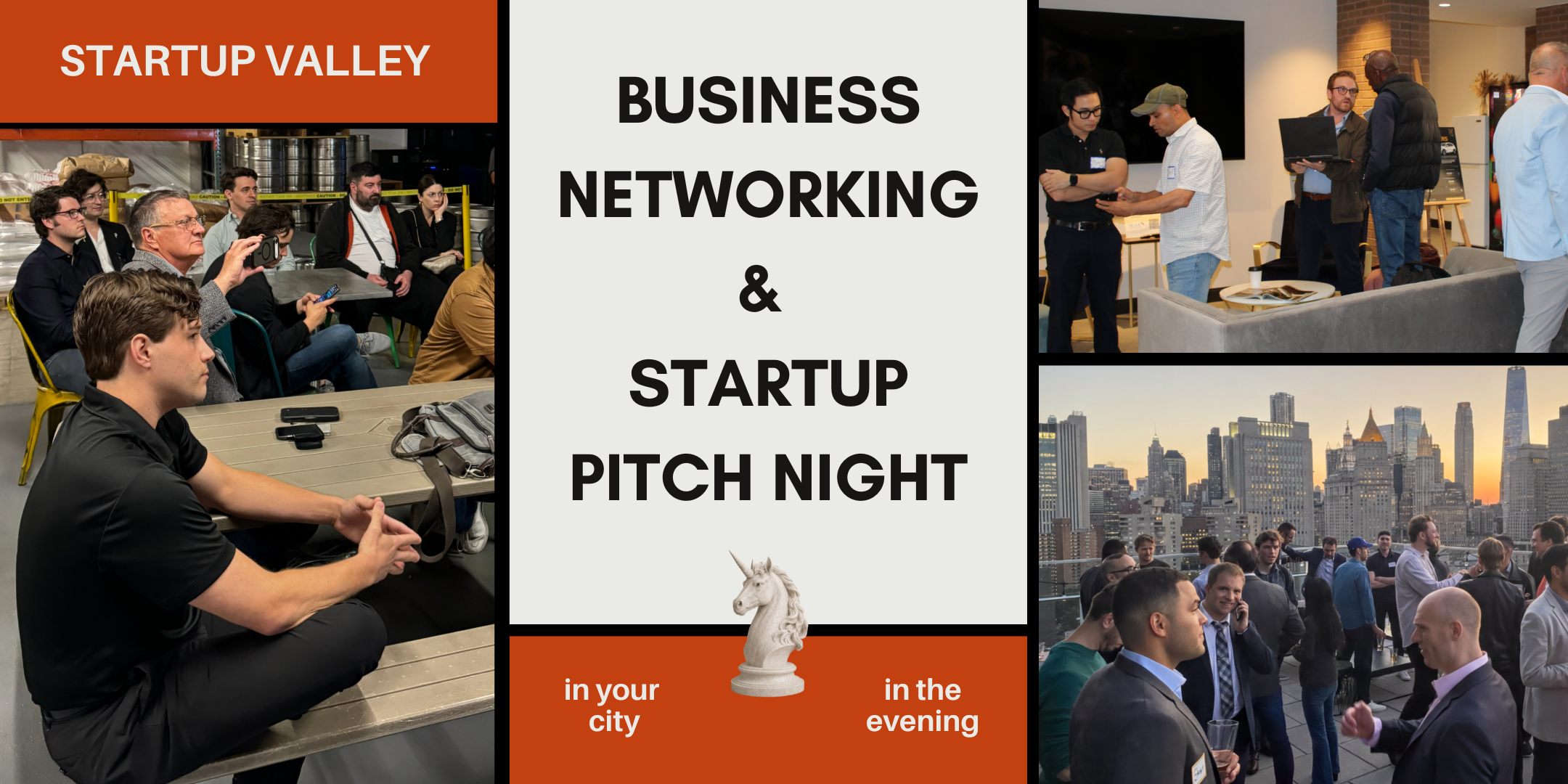 Business Networking & Startup Pitch Night in Zürich